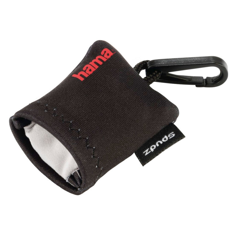Cargue la imagen en el visor de la galería, Hama microvezel-reinigingsdoek pocket zwart