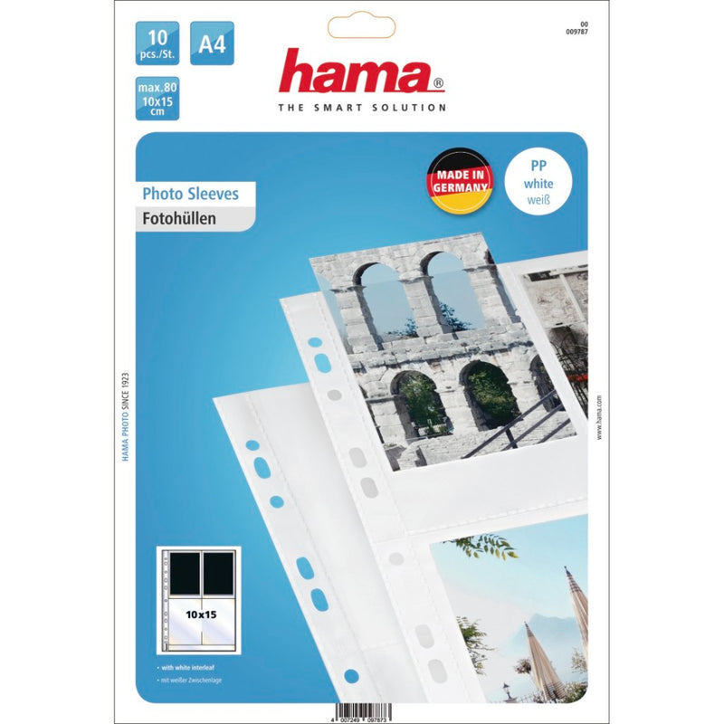 Load image into Gallery viewer, Hama fotohoezen 10x15cm wit 10stuks
