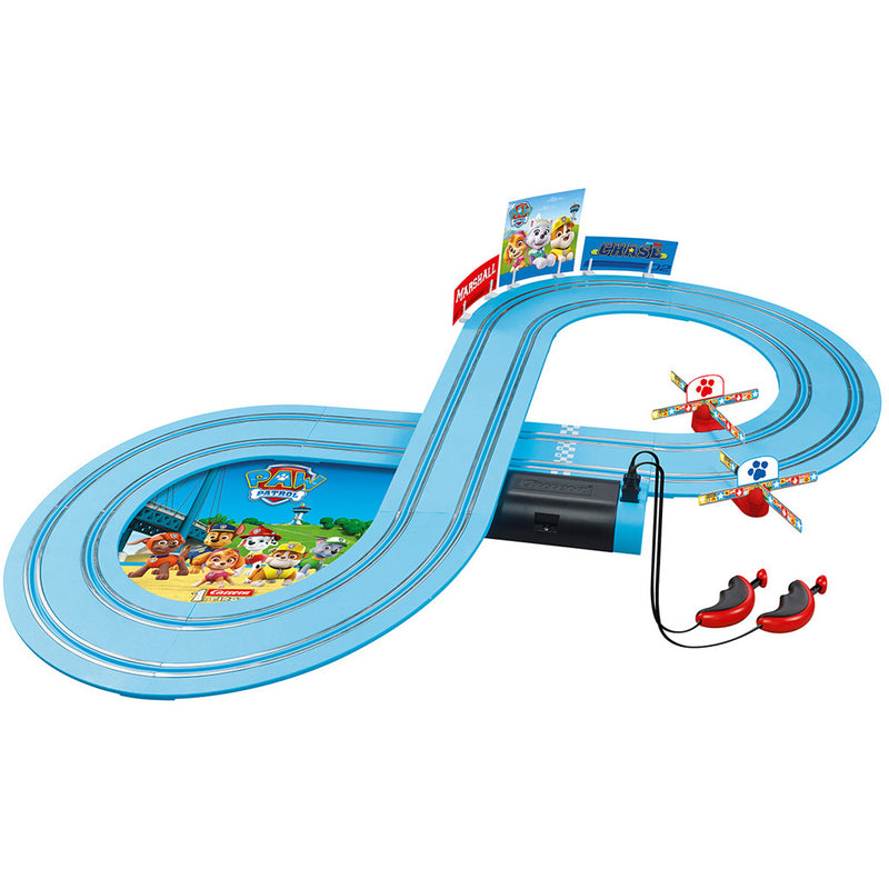 Load image into Gallery viewer, Carrera first paw patrol racebaan + 2 auto's en 2 controllers 240 cm