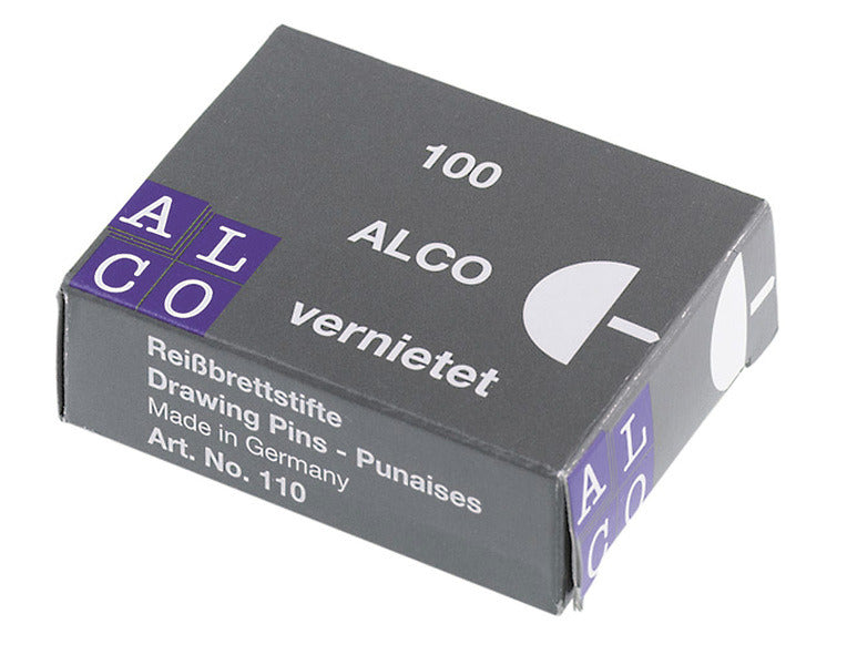 Load image into Gallery viewer, Alco al-110 punaises 9mm messing doos à 100 stuks