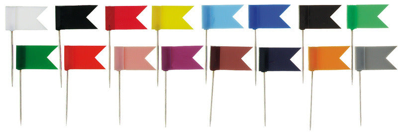 Load image into Gallery viewer, Alco al-715 markeervlaggetjes 20 stuks in doosje donkerblauw