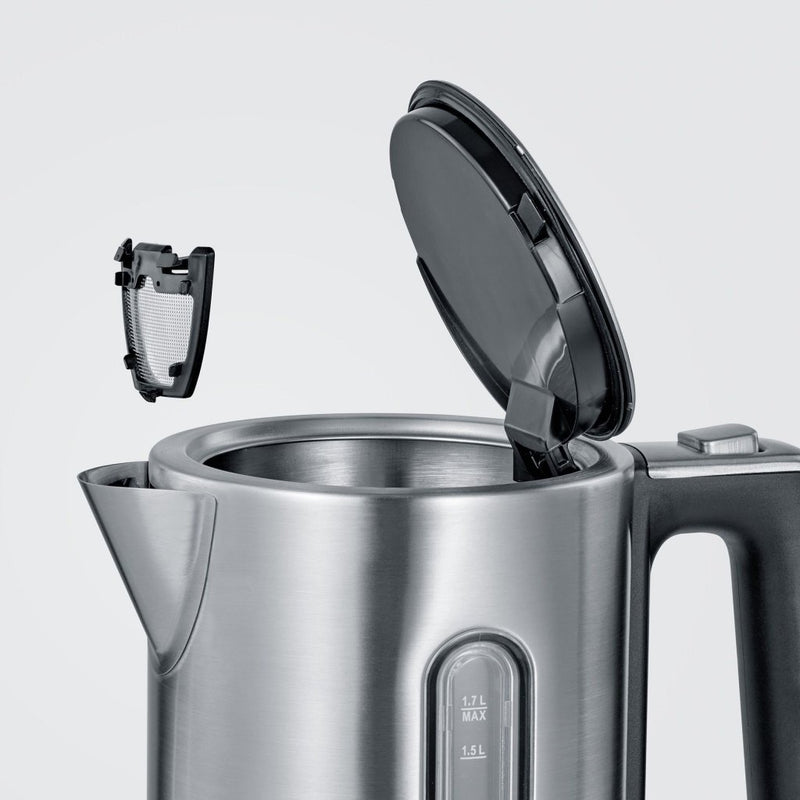 Afbeelding laden in galerijviewer, Severin wk3418 waterkoker 1.7l 3000w rvs zwart