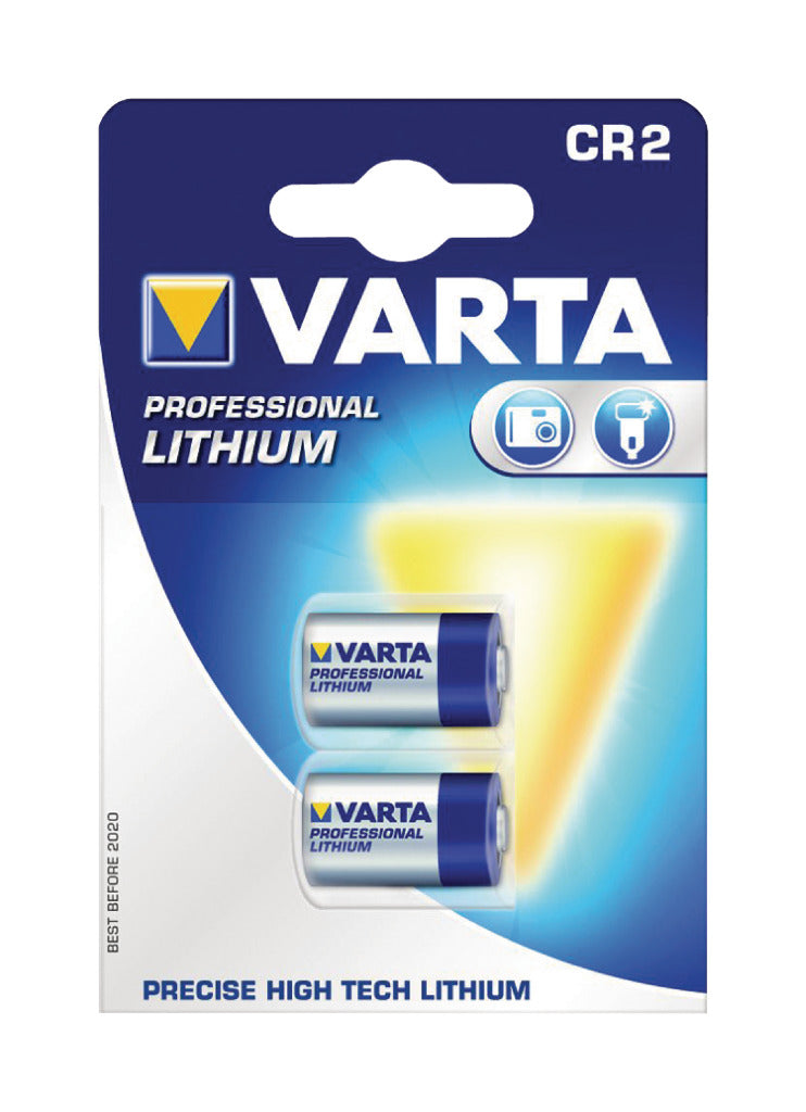 Afbeelding laden in galerijviewer, Varta cr2-2 lithium fotobatterij 3 v 920 mah 2-blister