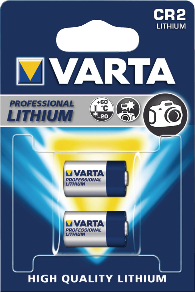 Afbeelding laden in galerijviewer, Varta cr2-2 lithium fotobatterij 3 v 920 mah 2-blister