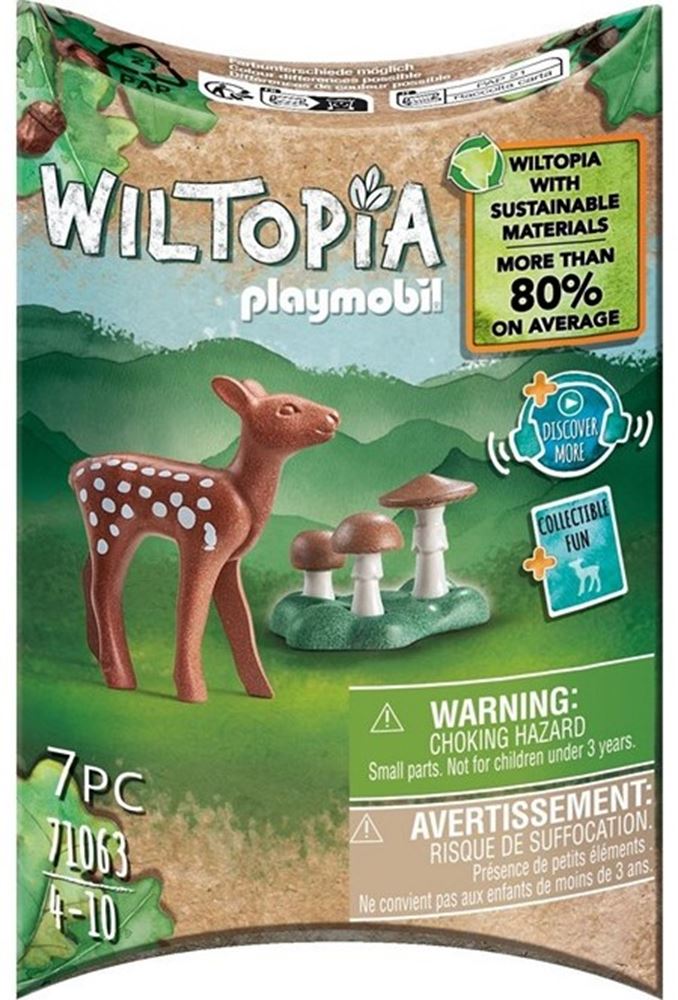 Afbeelding laden in galerijviewer, Playmobil wiltopia reekalf. 7x12 cm