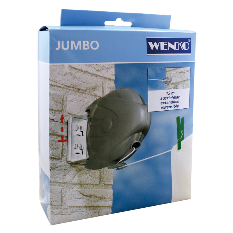 Load image into Gallery viewer, Wenko jumbo uittrekbare waslijn 15m
