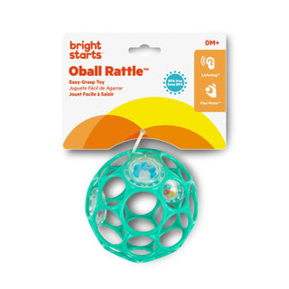 ギャラリービューアに画像をロードする, Oball baby rammelaar blauwgroen - - vanaf 0 maanden