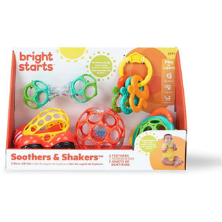 Afbeelding laden in galerijviewer, Oball cadeauset soothers shakers - - vanaf 0 maanden