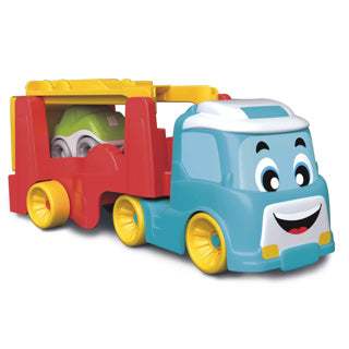 Load image into Gallery viewer, Clementoni baby vrachtwagen met tuimelauto's