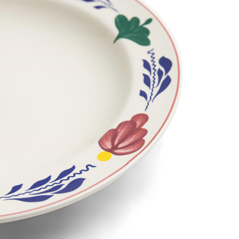 Afbeelding laden in galerijviewer, Boerenbont diep bord ã˜24 cm doos a 6 stuks