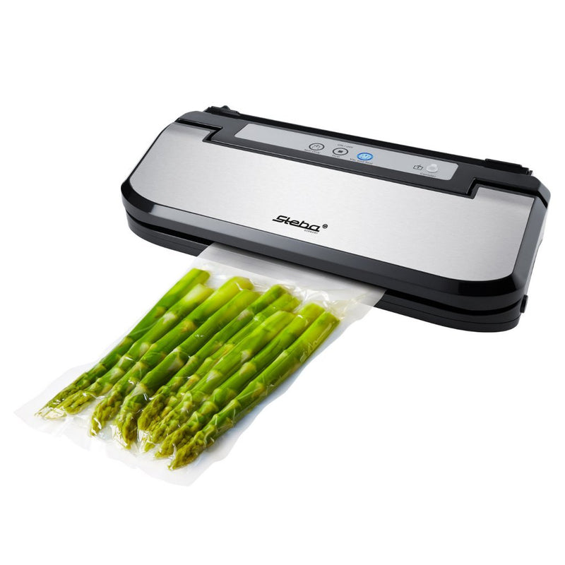 Load image into Gallery viewer, Steba vk7 vacumeermachine zilver zwart