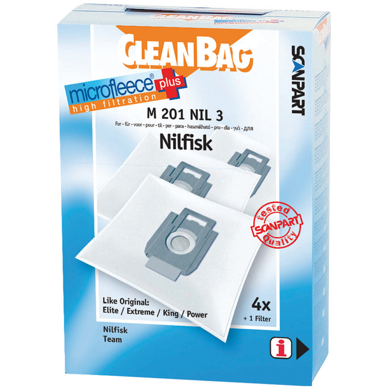 Load image into Gallery viewer, Scanpart m201nil3 microfleese stofzak nilfisk king micro en