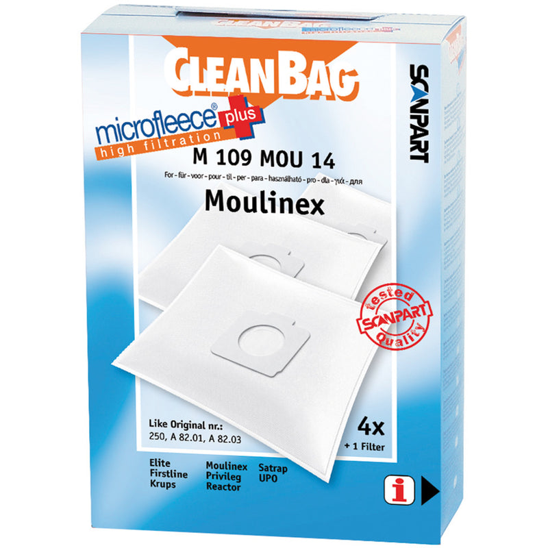 Load image into Gallery viewer, Scanpart microfleece+ stofzak moulinex compact