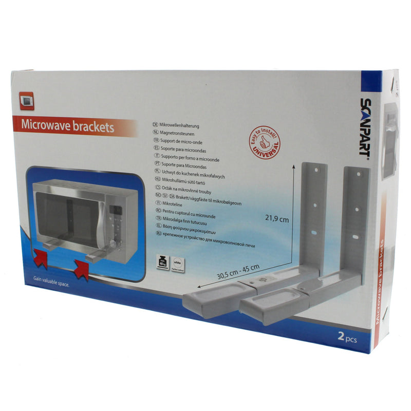 Load image into Gallery viewer, Scanpart magnetron steunen wit