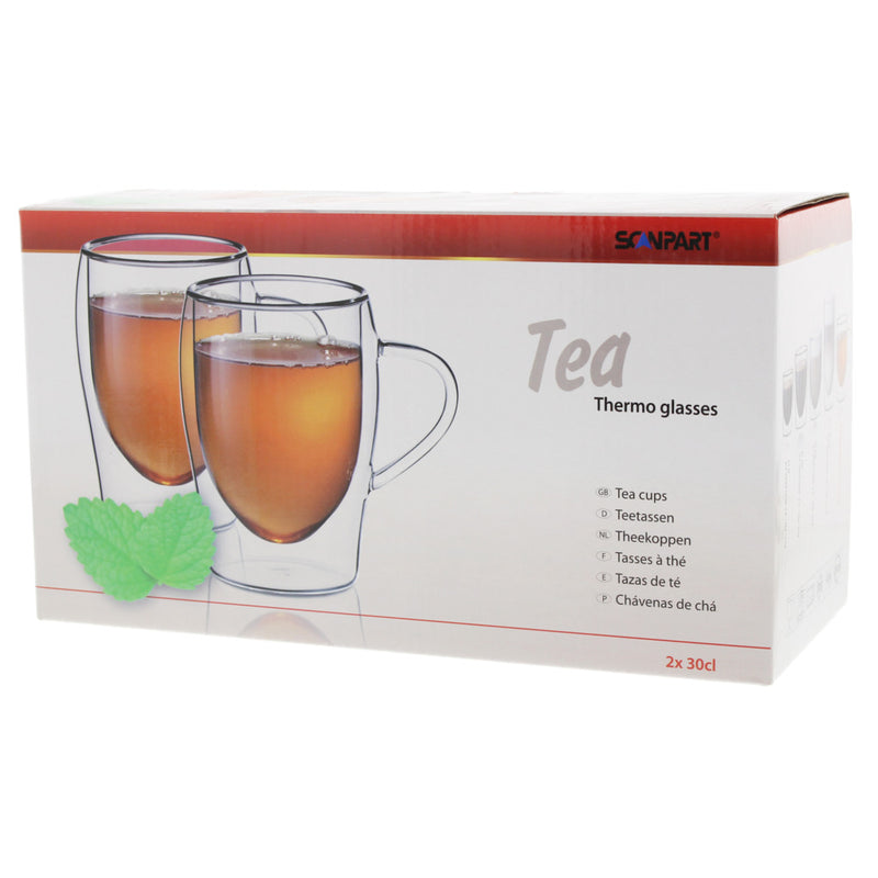 Load image into Gallery viewer, Scanpart thee thermo glazen 30cl 2 stuks