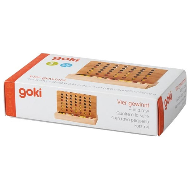 Afbeelding laden in galerijviewer, Goki houten vier op een lijn