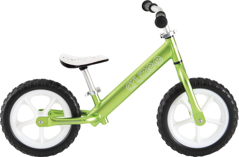 Load image into Gallery viewer, Cruzee ultralite balance bike 12″ green