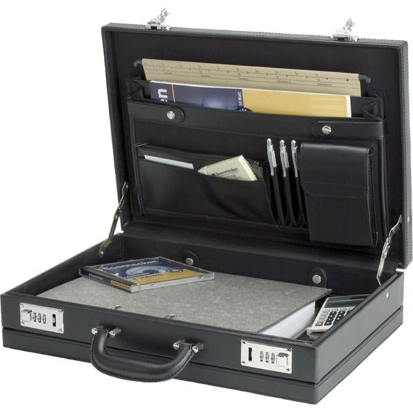 Load image into Gallery viewer, Juscha ju-92300 pilotenkoffer alassio ponte zwart imitatieleer.