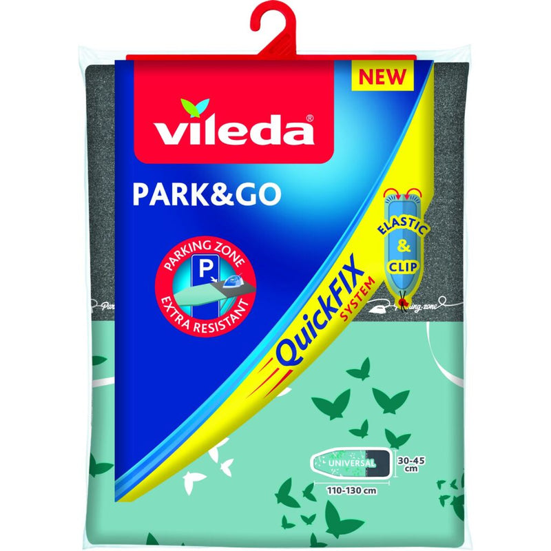 Load image into Gallery viewer, Vileda park and go quickfix strijkplankhoes mintgroen grijs