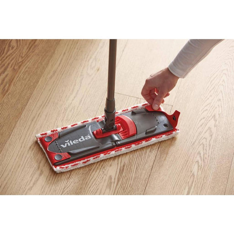 Afbeelding laden in galerijviewer, Vileda ultramax power 2in1 vloerwisser rood zwart