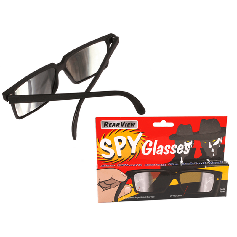 Afbeelding laden in galerijviewer, Spionagebril met zijspiegel in de slaap.