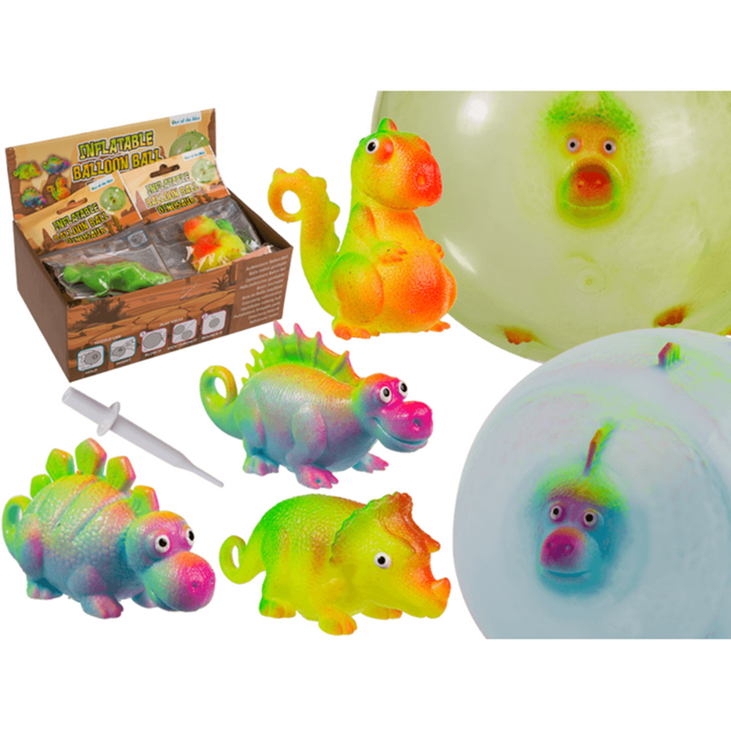 Afbeelding laden in galerijviewer, Dsp opblaasbare ballonbal, dinosaurus. 4