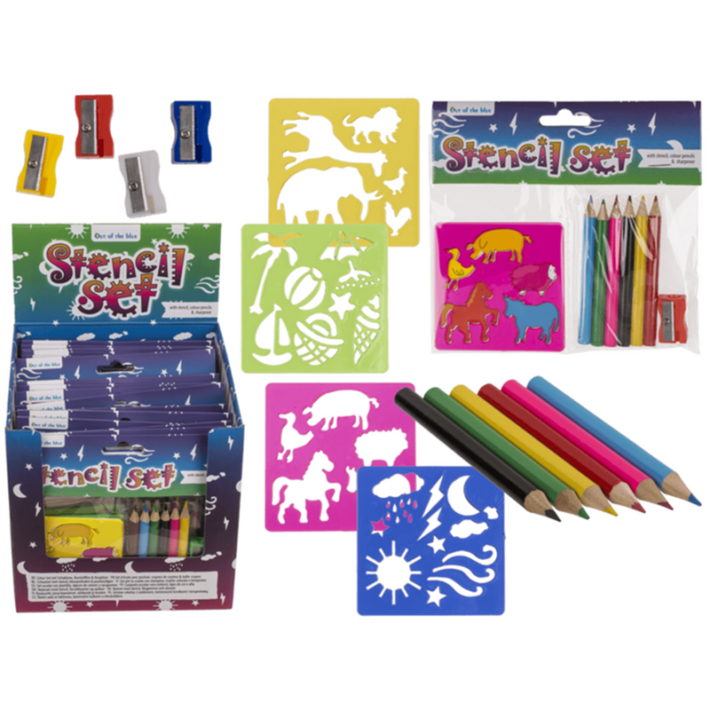 Afbeelding laden in galerijviewer, Dsp schoolset, 3 stuks. (sjabloon, kleur