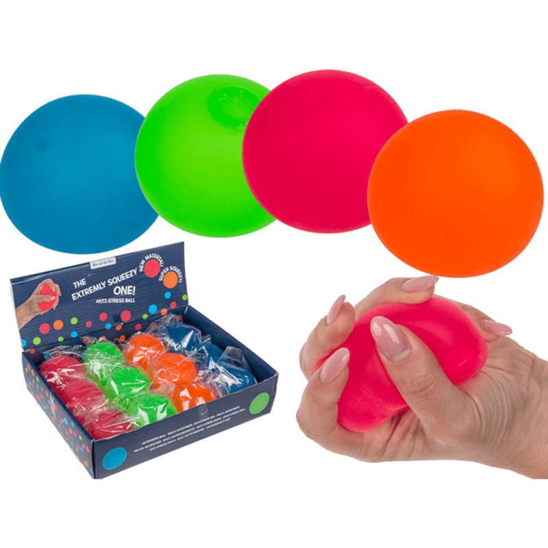 Afbeelding laden in galerijviewer, Dsp. ultrazachte antistressbal neon. 6 c