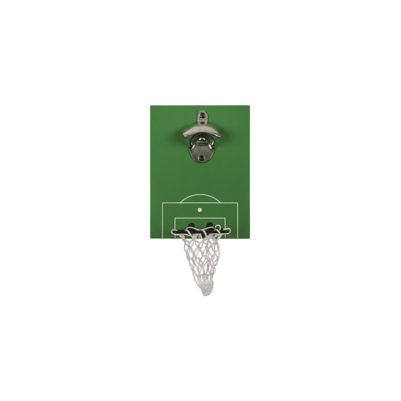 Afbeelding laden in galerijviewer, Ootb flesopener voetbalveld met goal 20x15cm