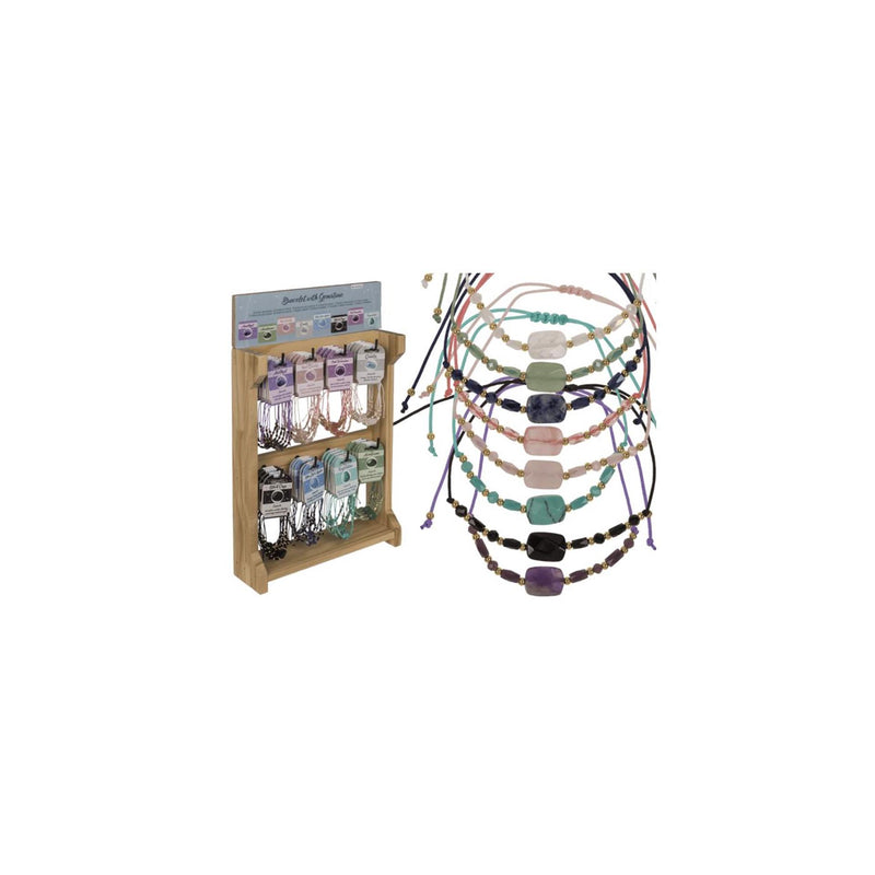 Cargue la imagen en el visor de la galería, Ootb kristallen armband met edelsteen