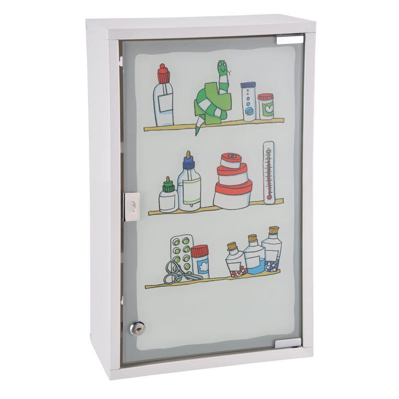 Load image into Gallery viewer, Hi medicijnkast 30x15x50 cm roestvrij staal