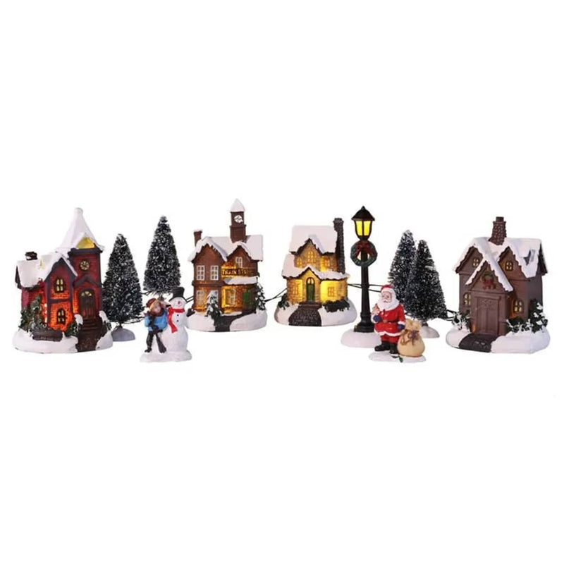 Load image into Gallery viewer, HI Hi Kerstdorp met LED's