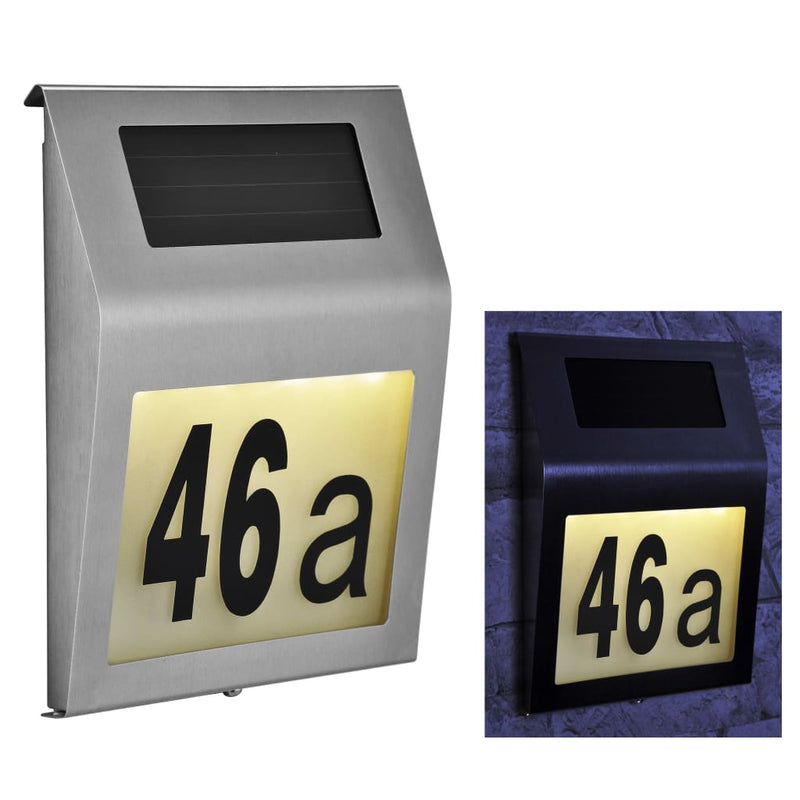 Load image into Gallery viewer, HI HI Huisnummerlamp solar LED