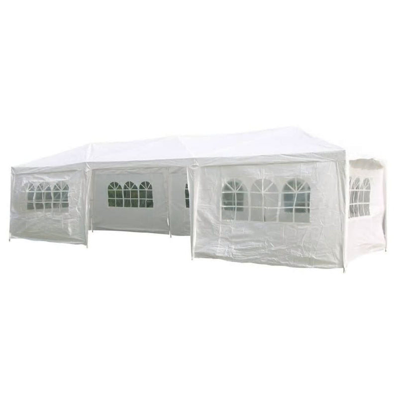 Load image into Gallery viewer, Hi partytent met zijwanden 3x9 m wit