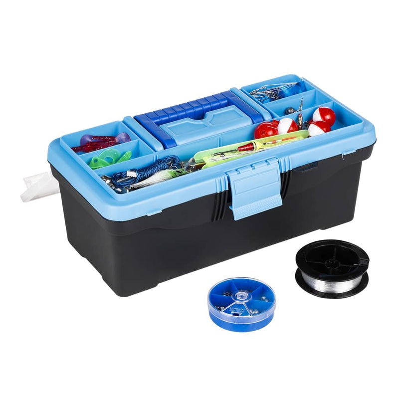 Load image into Gallery viewer, HI HI Viskoffer met handvat 42 st blauw