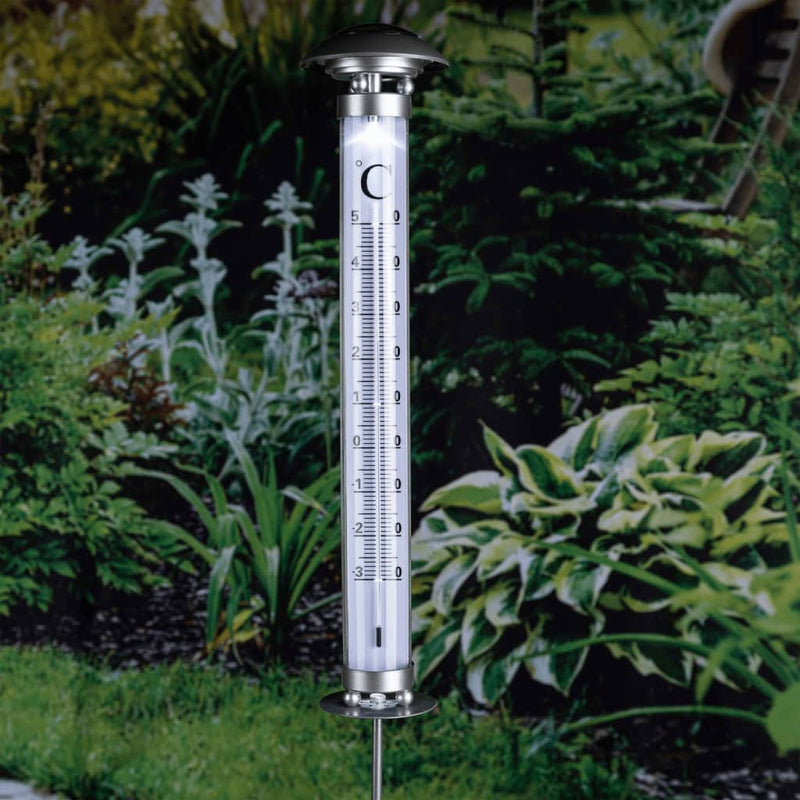 Load image into Gallery viewer, Hi thermometerlamp solar