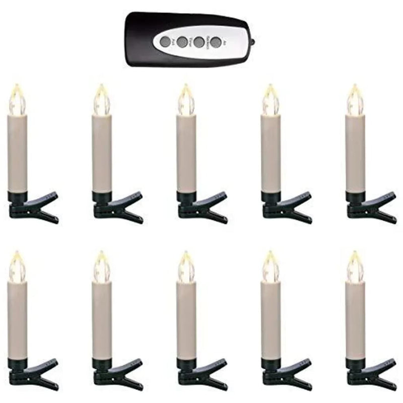 Chargez l'image dans la visionneuse de la galerie, HI HI Minikaarsjes 10 st draadloos LED met afstandsbediening