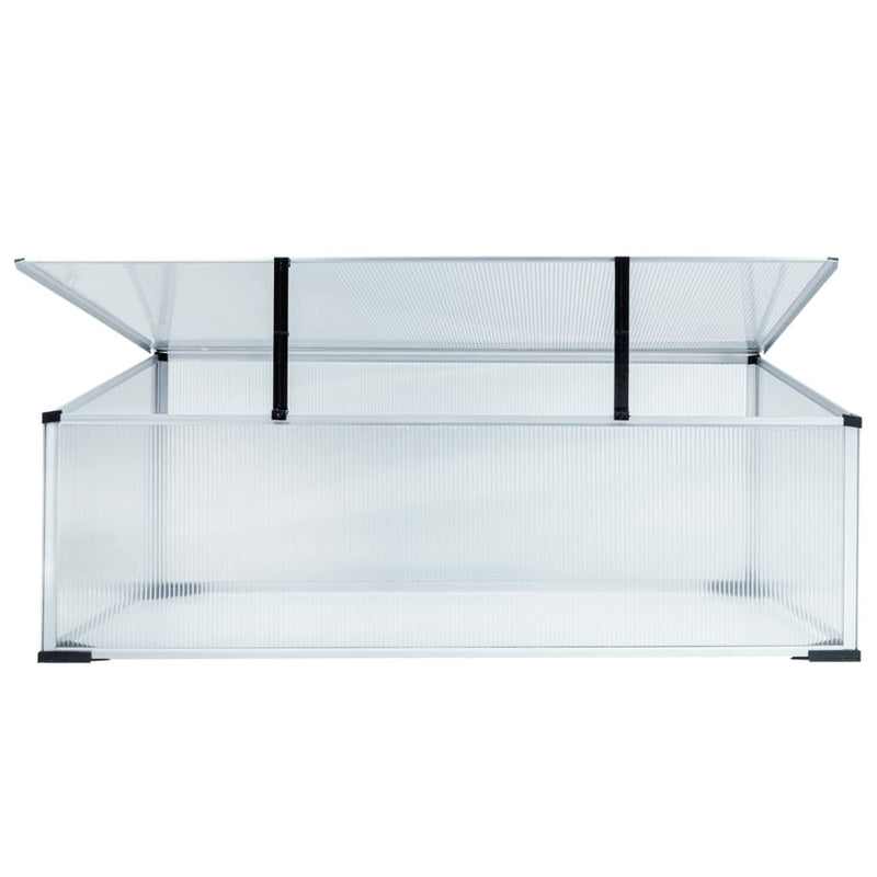 Load image into Gallery viewer, HI HI Kas 100x60x40 cm aluminium transparant