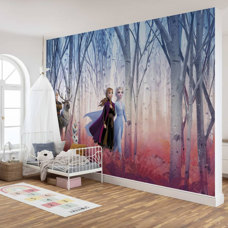 Load image into Gallery viewer, Komar fotobehang frozen friends forever 368x254 cm blauw