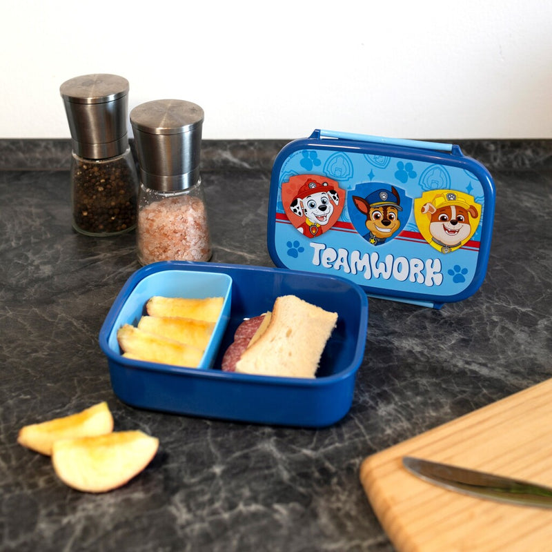ギャラリービューアに画像をロードする, Undercover paw patrol broodtrommel blauw