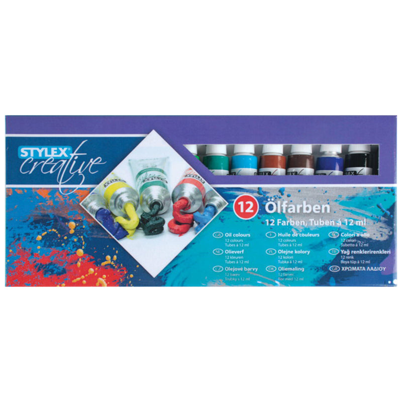 Load image into Gallery viewer, Stylex olieverf 12 tubes