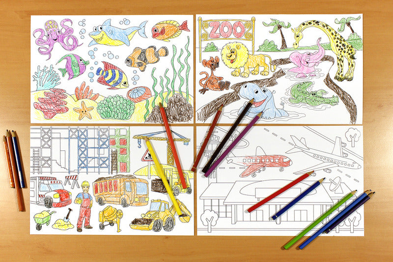 Load image into Gallery viewer, Van der doelen info notes in-8719-08 kleurboek 300mm x 200mm colouring book