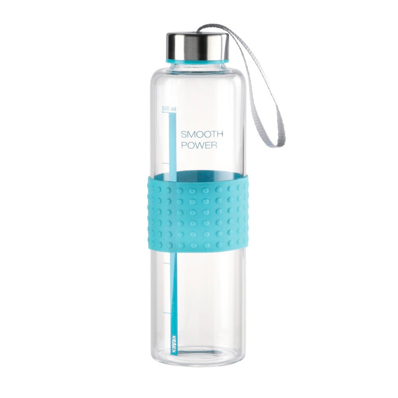 Chargez l'image dans la visionneuse de la galerie, Xavax Xavax Glazen Drinkfles Smooth 0,5 L Turquoise
