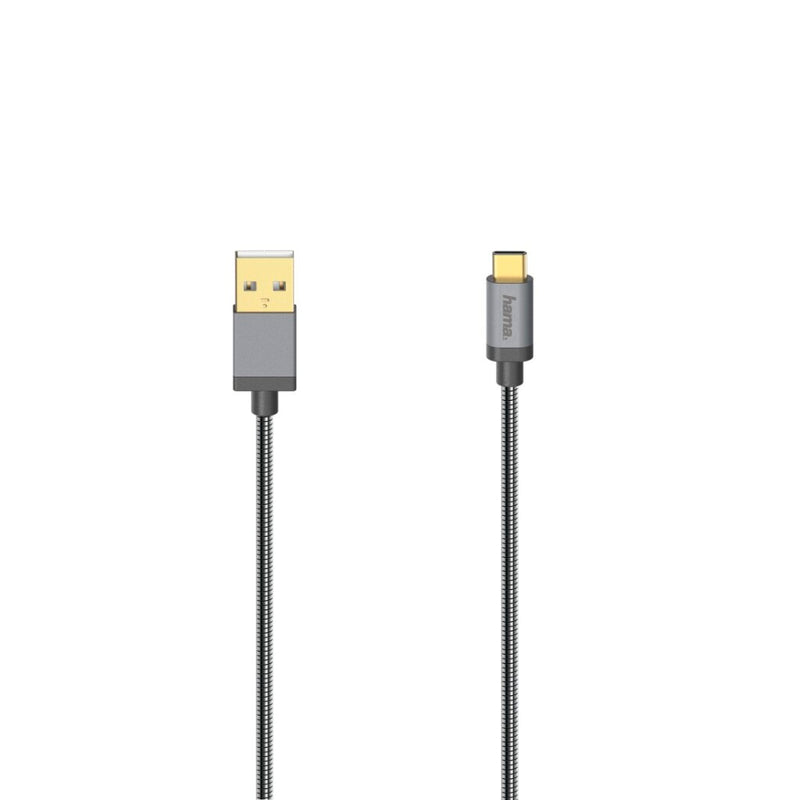 Cargue la imagen en el visor de la galería, Hama usb-c-kabel usb 2.0 480 mbit s metaal 0,75 m