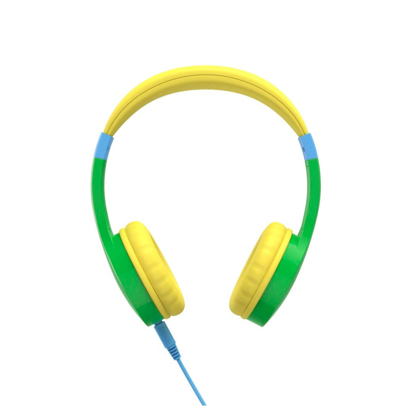 Load image into Gallery viewer, Hama kids guard on-ear kinderkoptelefoon groen geel