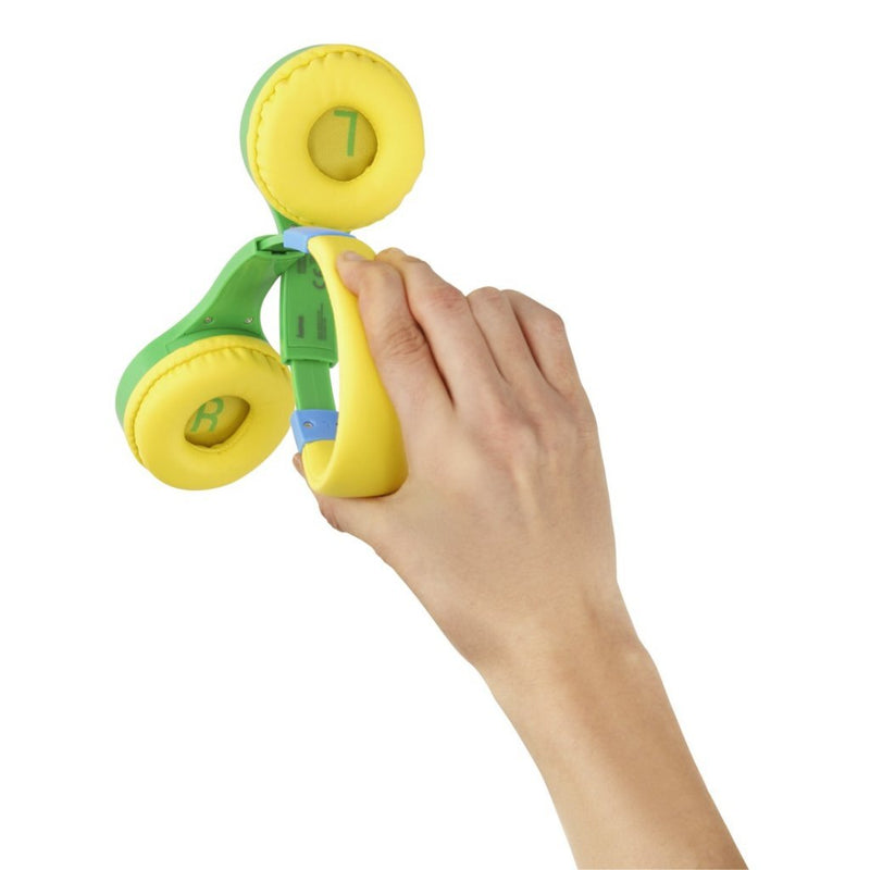 Load image into Gallery viewer, Hama kids guard on-ear kinderkoptelefoon groen geel