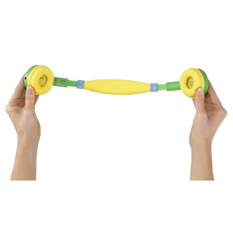 Load image into Gallery viewer, Hama kids guard on-ear kinderkoptelefoon groen geel