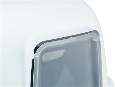 Load image into Gallery viewer, Trixie Kattenbak primo xxl top met kap blauw wit