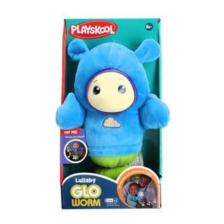 Cargue la imagen en el visor de la galería, No brand playskool gloeiworm knuffel nachtlampje muziekfunctie baby speelgoed.