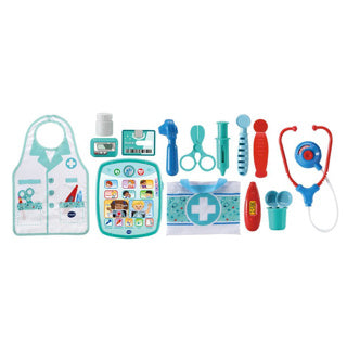 Afbeelding laden in galerijviewer, Vtech kleuter verzorg leer doktorset